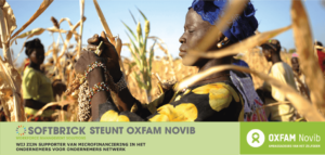 Softbrick steunt Oxfam Novib